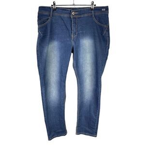 Jeanerosity Straight Jeans 16W Women’s Dark Wash Pre-Owned [#2888]